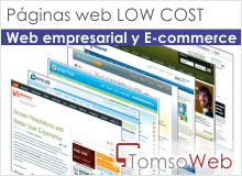 Diseño web particulares y para empresas. E-commerce - TomsoWeb